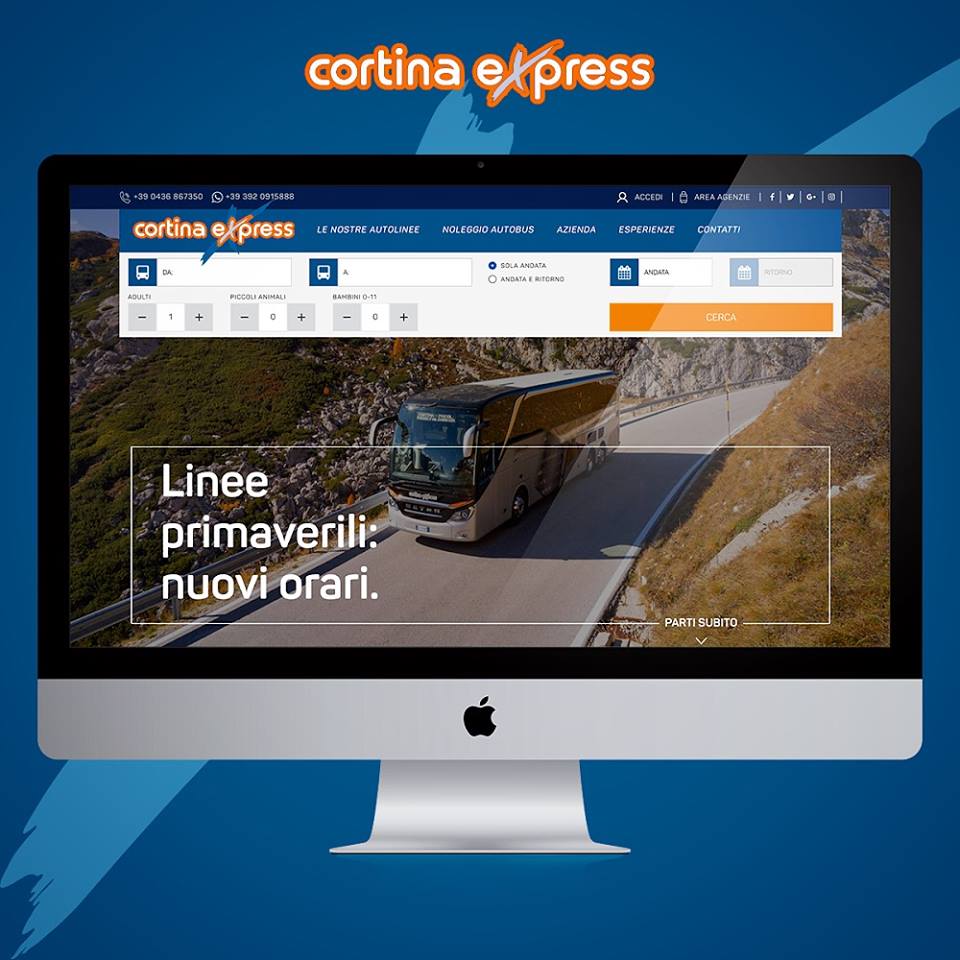 Cortina Express Autolinee in Trentino
