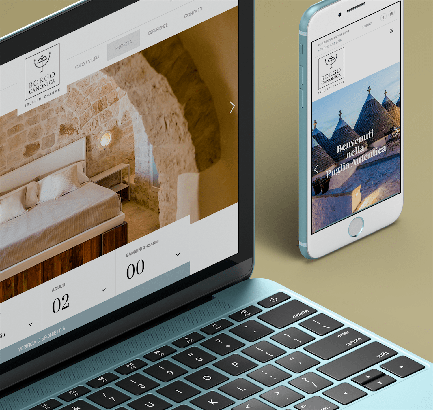 Borgo Canonica Website