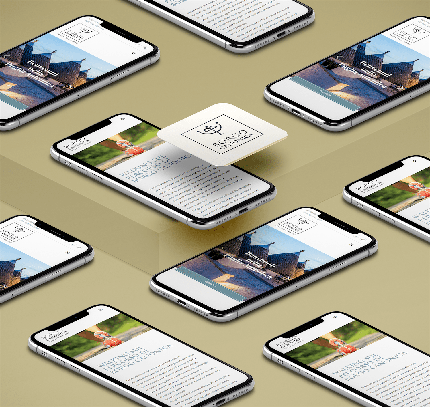 Borgo Canonica Website