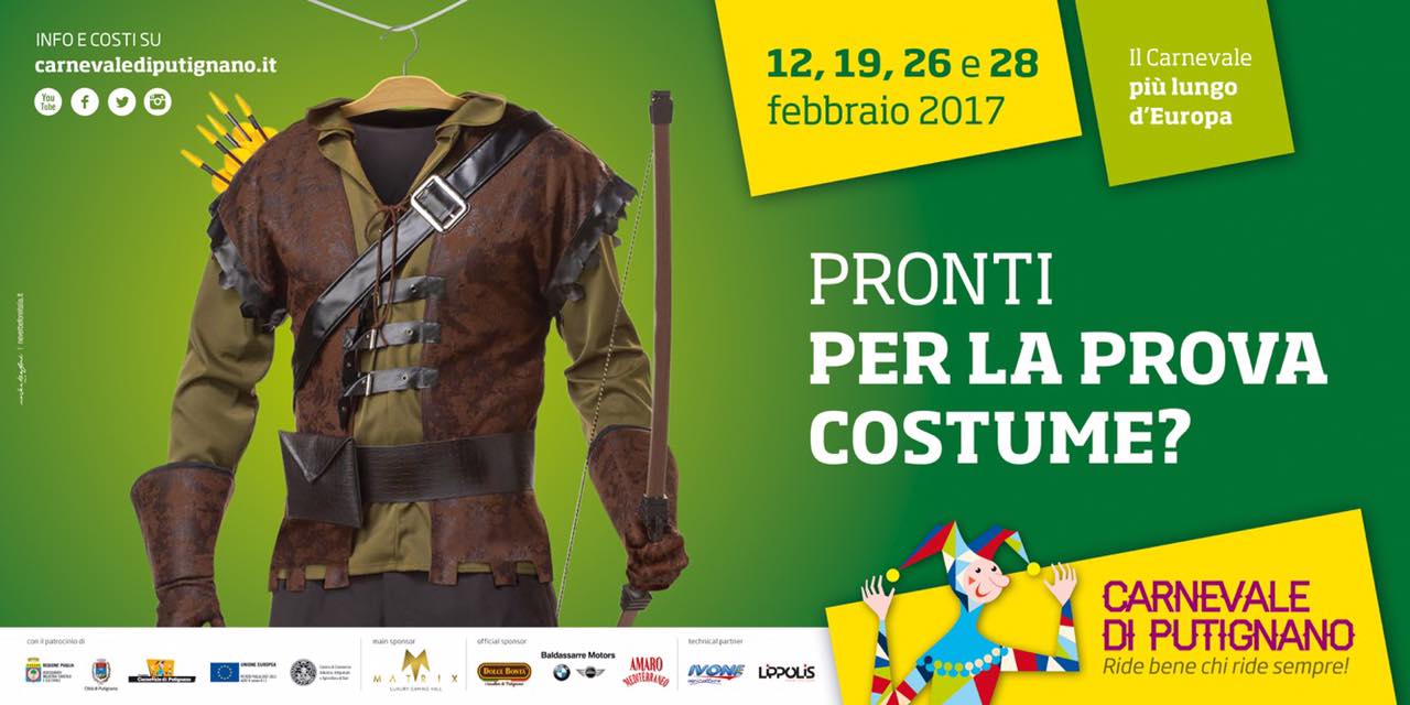 Poster 6x3  Carnevale di Putignano