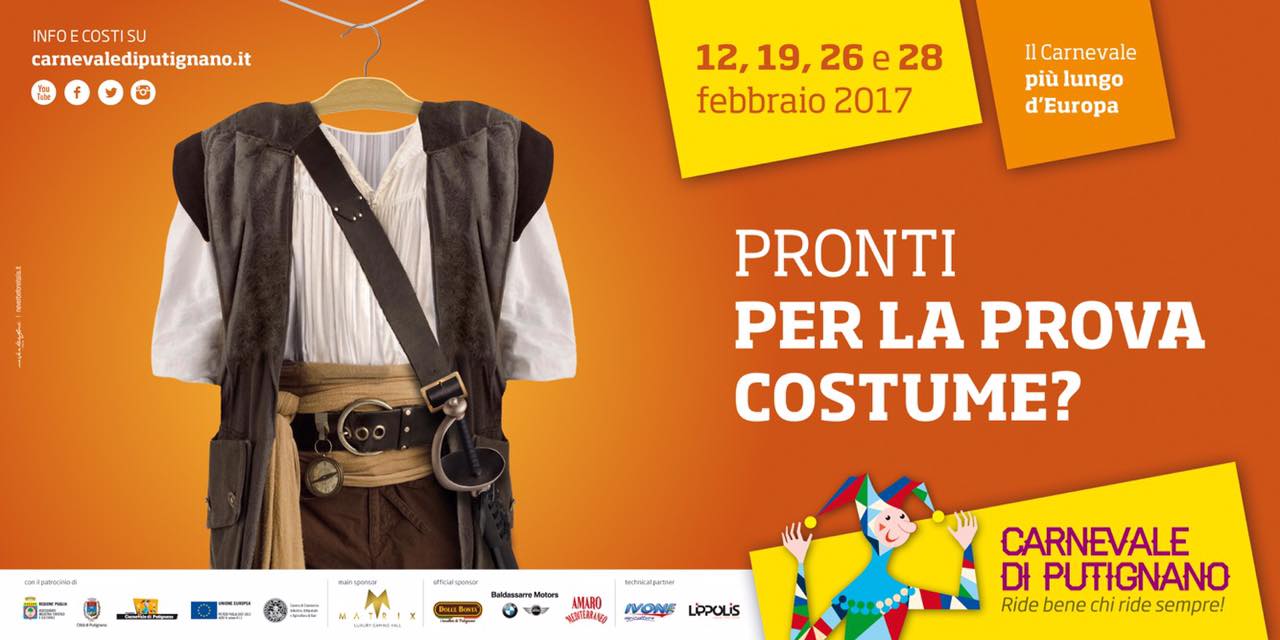 Poster 6x3  Carnevale di Putignano