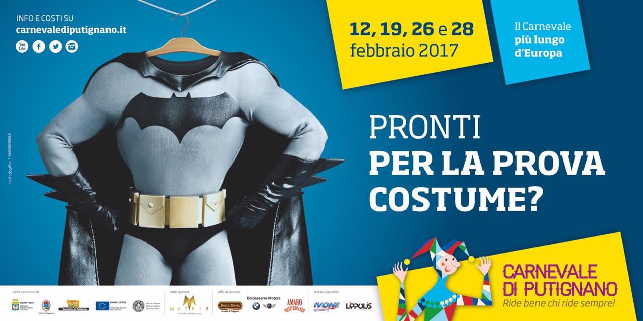 Poster 6x3  Carnevale di Putignano