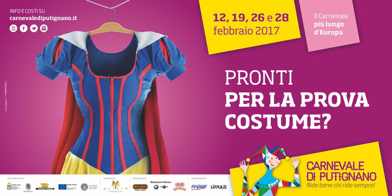 Poster 6x3  Carnevale di Putignano