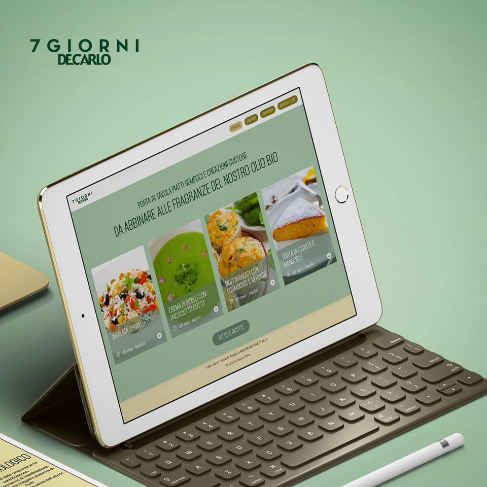 Website Olio 7 Giorni