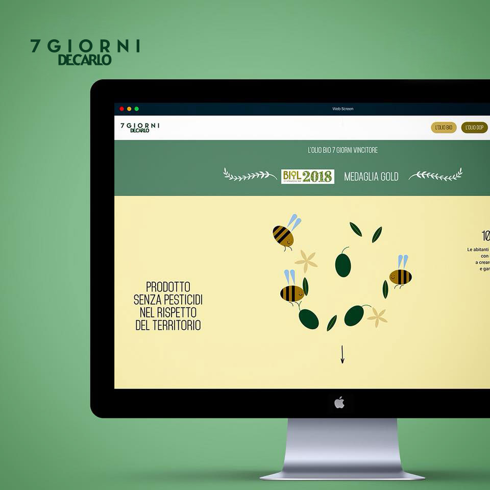 Website Olio 7 Giorni