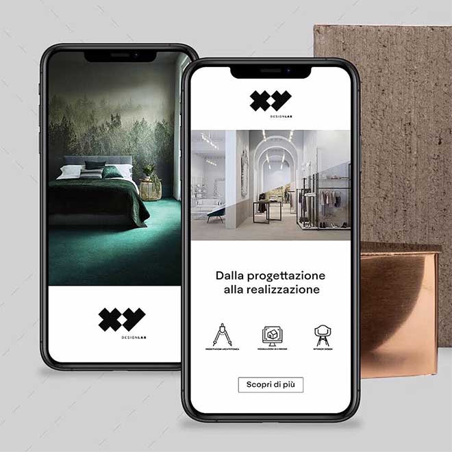 xy design lab branding social