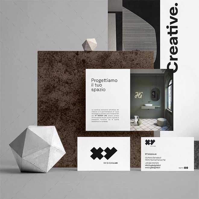 xy design lab branding social